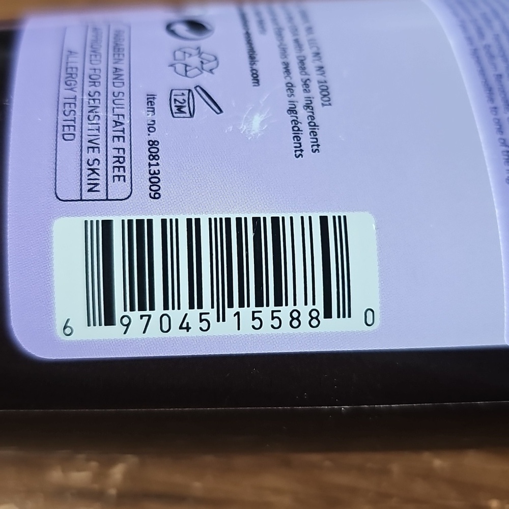 New AHAVA Dead Sea Essentials Lavender Salt Scrub - Sealed 7.5 Fl - Picture 4 of 4